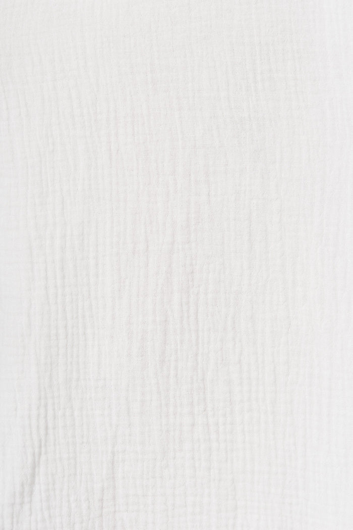 Stratford Midi Dress In White - fabric