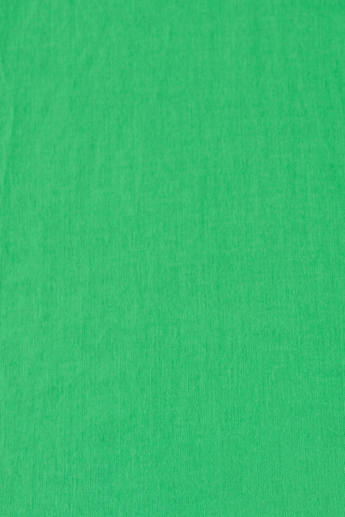 Limbury Dress In Green Cotton - fabric