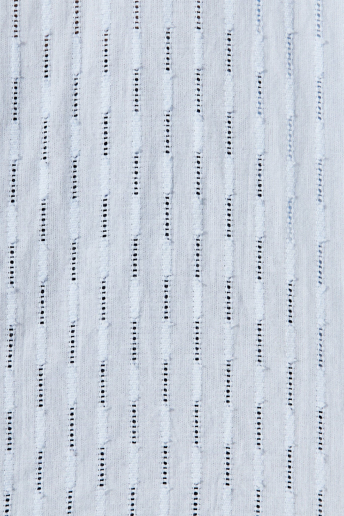 Afragola Shirt In Light Blue Cotton - fabric