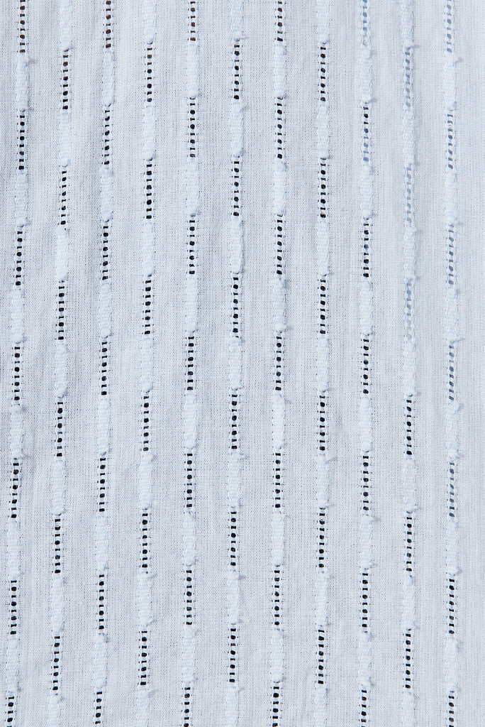 Afragola Shirt In Light Blue Cotton - fabric