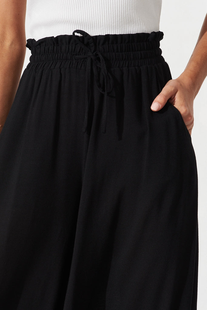 Mariah Pants In Black - detail