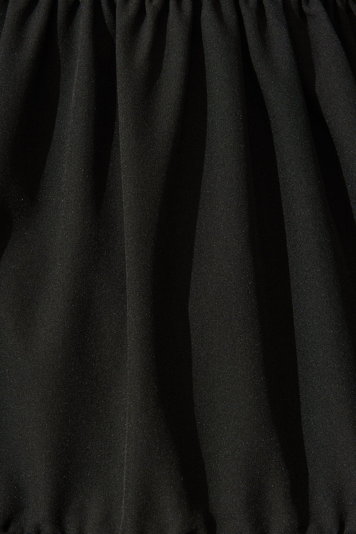 Amarini Dress In Black - fabric