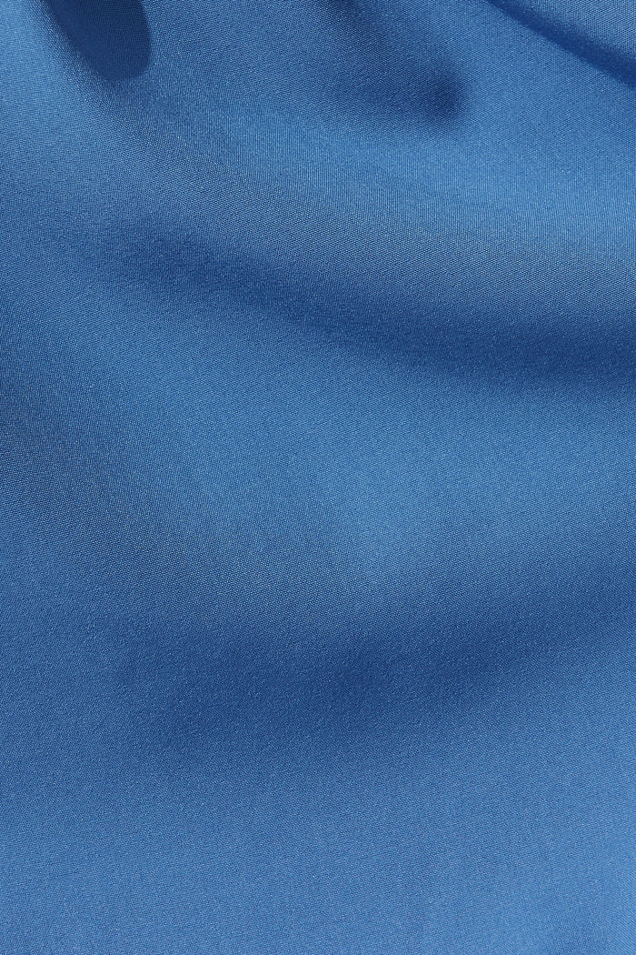 Amarini Dress In Cobalt Blue - fabric