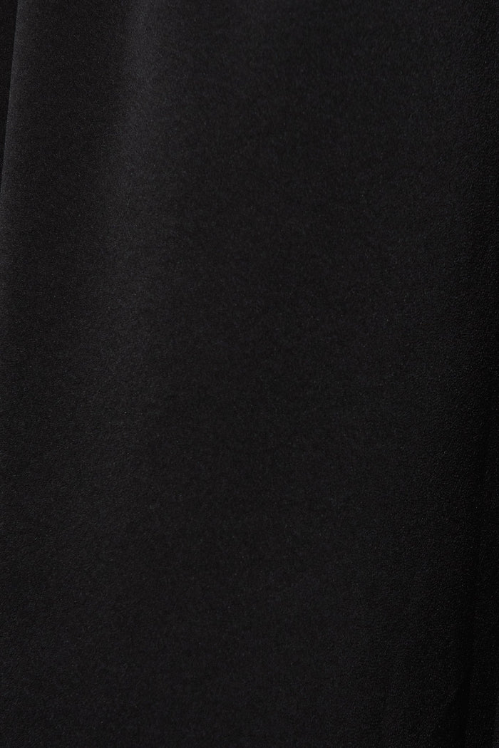 Shara Midi Dress In Black - fabric