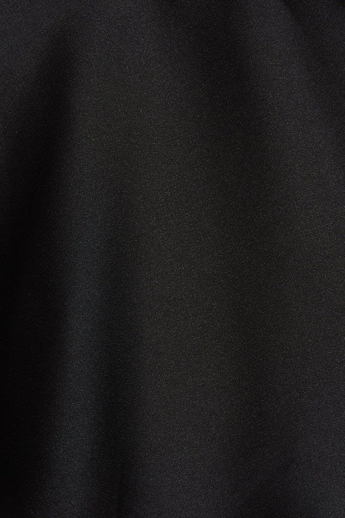 Braily Dress In Black Satin - St Frock (Dev)