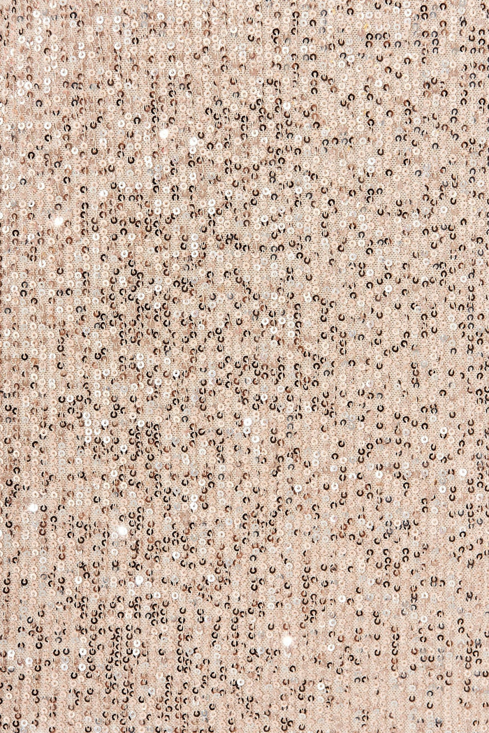 Best Friend Sequin Shift Dress In Rose Gold - St Frock (Dev)