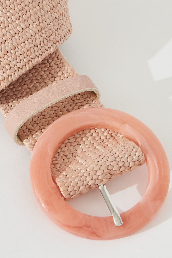 August + Delilah Harleen Belt In Blush - St Frock (Dev)