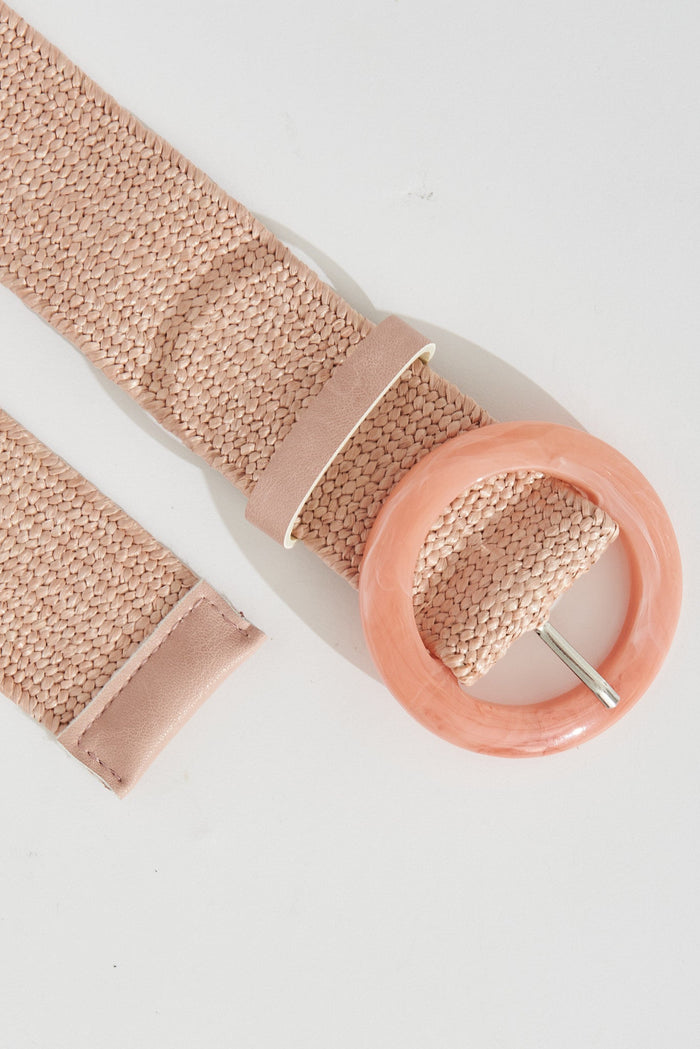 August + Delilah Harleen Belt In Blush - St Frock (Dev)