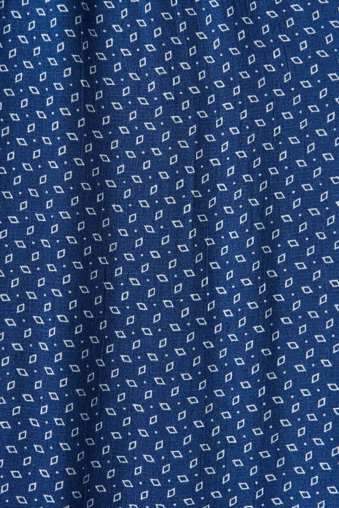 Analise Maxi Dress In Blue With White Spot - St Frock (Dev)