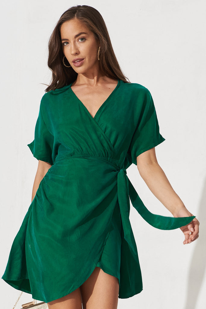 Armenia Dress In Emerald - St Frock (Dev)