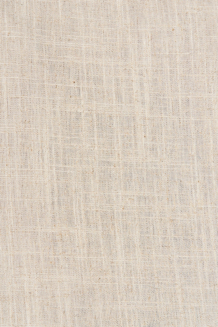 Apsley Top In Beige Linen Blend - St Frock (Dev)