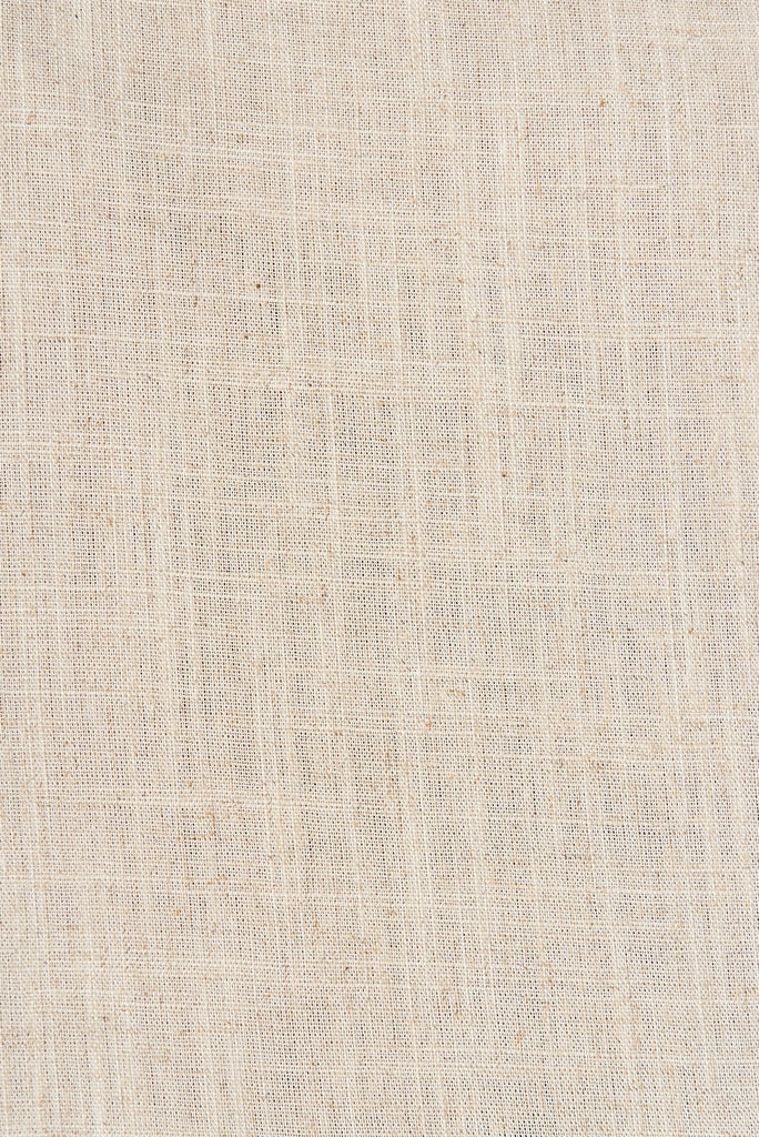 Apsley Top In Beige Linen Blend - St Frock (Dev)