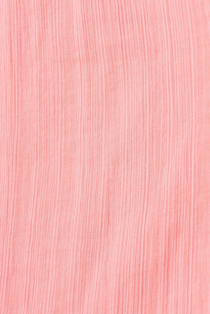 Venica Top In Pink - fabric