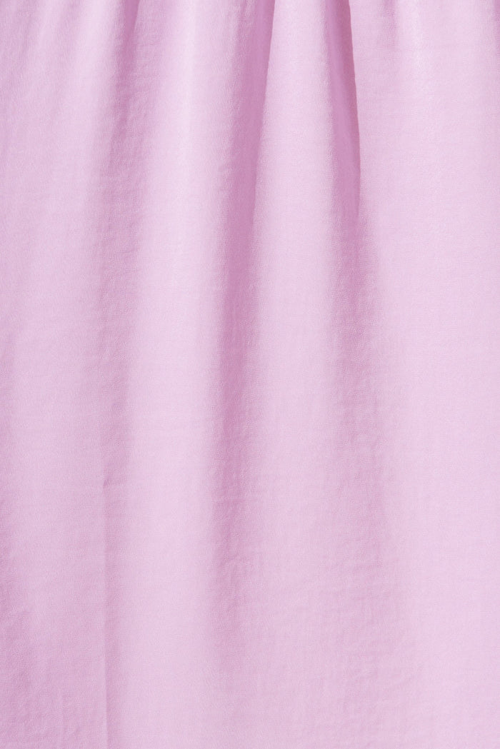 Jasmine Maxi Dress In Lilac Satin - fabric