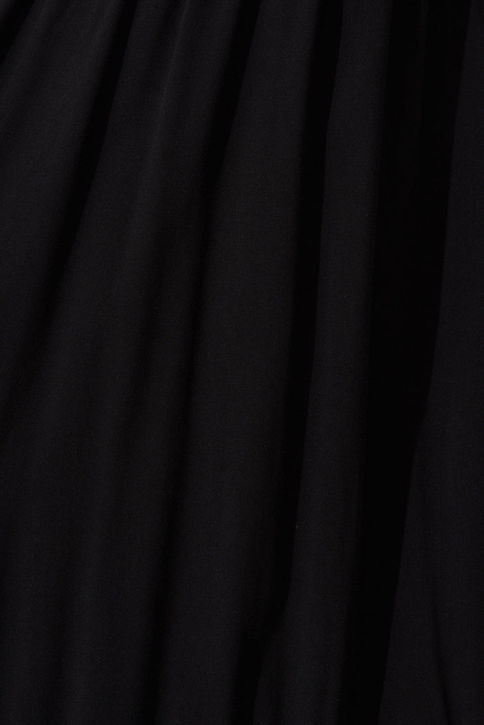 Avera Maxi Dress In Black - fabric