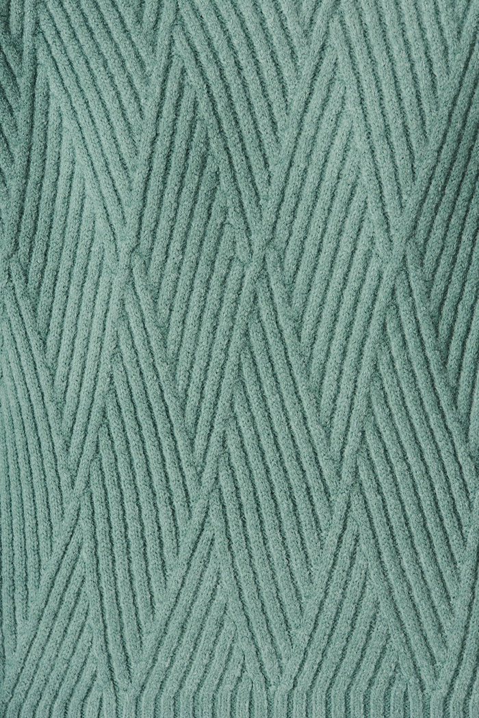 Lincoln Knit In Sage Wool Blend - fabric