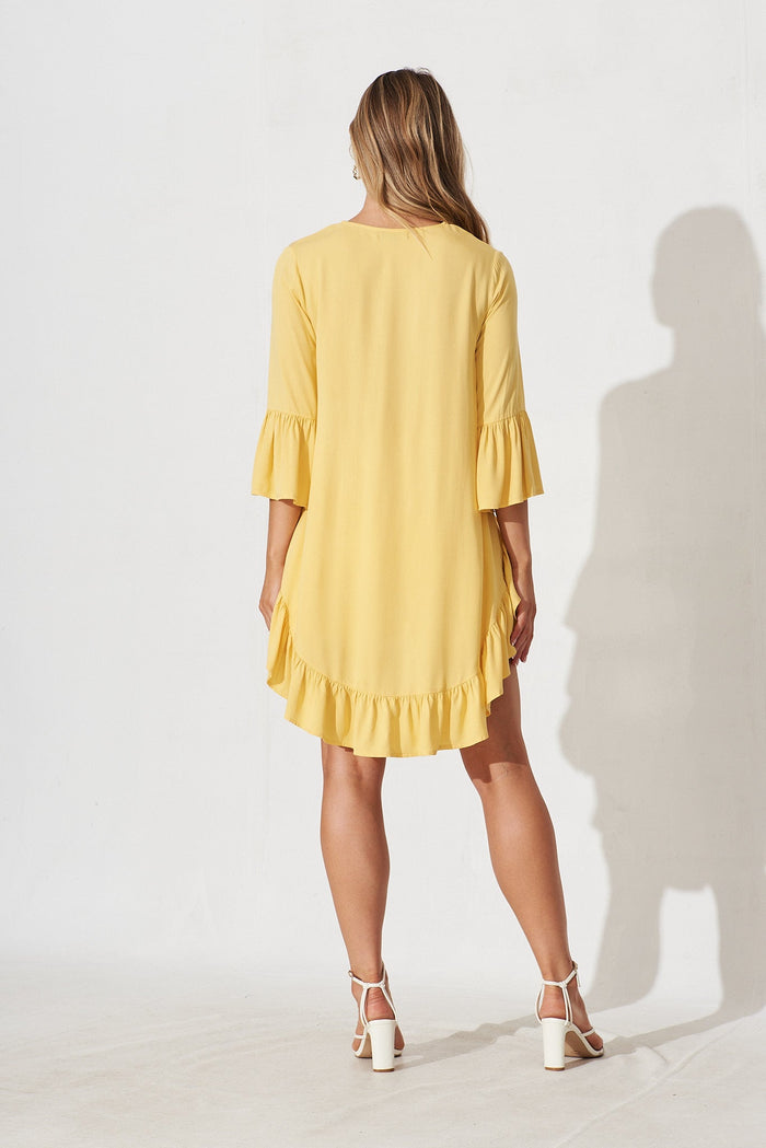 Poet Top In Yellow - back