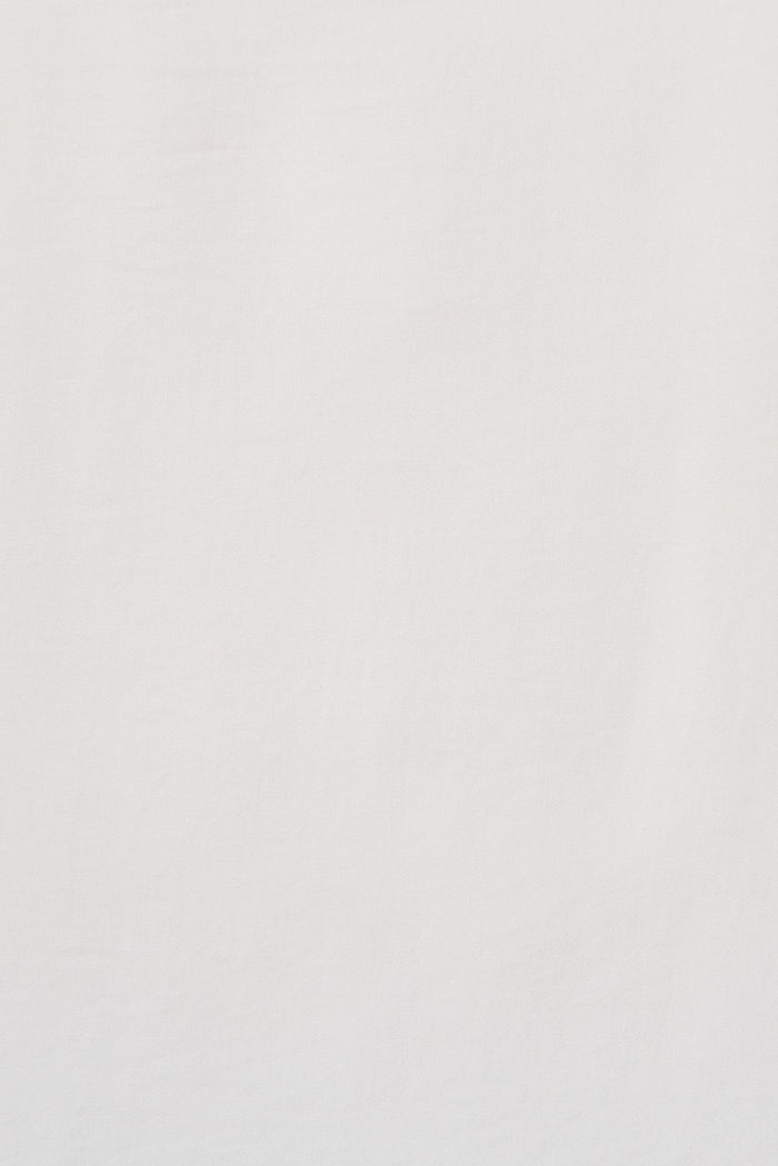 Rowland Cami Top In White Satin - fabric