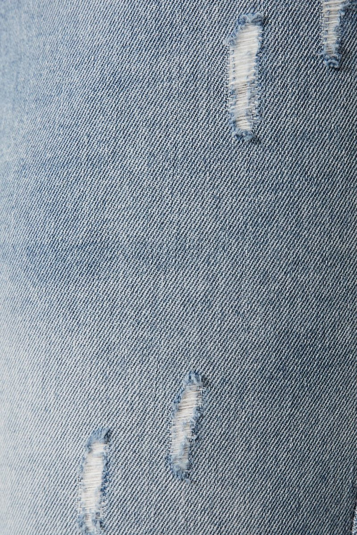 Chicago Ripped Jeans In Light Blue Denim - St Frock (Dev)