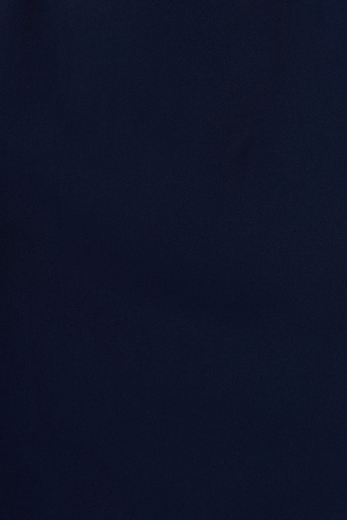 Pamplona Dress In Navy - fabric