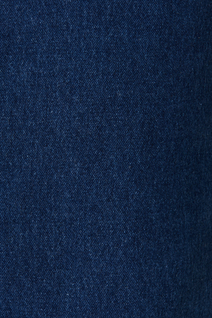 Sunflower Denim Skirt In Blue - fabric