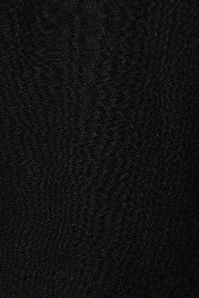 Fifi Dress In Black - fabric