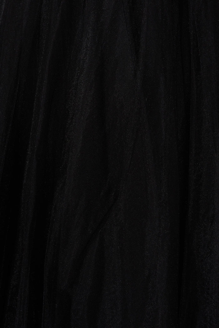 Wannabe Tulle Skirt In Black - fabric