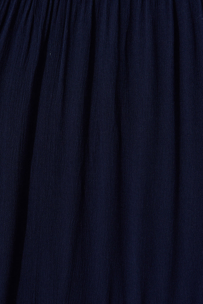 Mona Maxi Dress In Navy - fabric