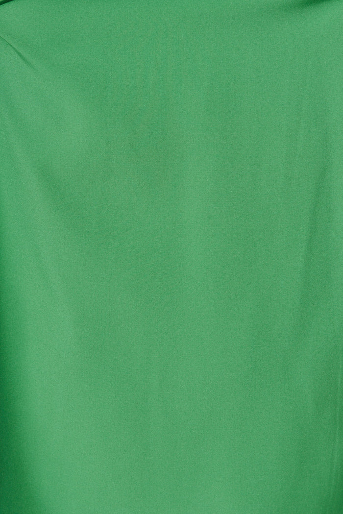 Blossom Midi Dress In Green - fabric