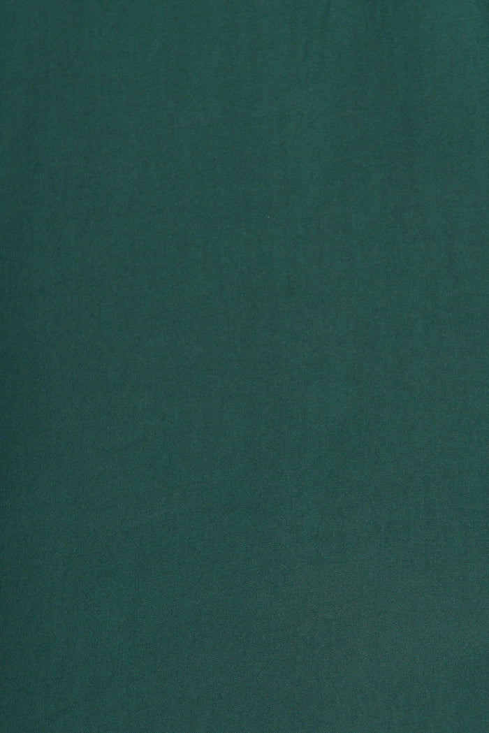 Begonia Shirt Dress In Teal Green - fabric