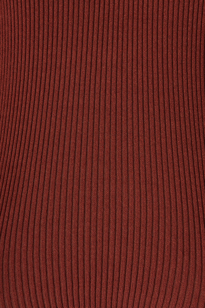 Dover Heights Knit In Rust - fabric