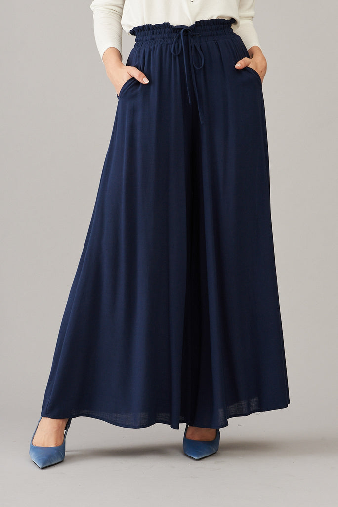Mariah Pant In Navy - font
