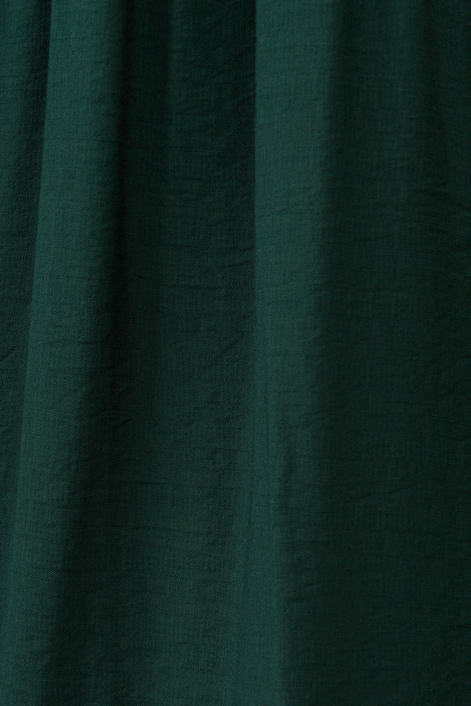 Barletta Midi Dress In Emerald Green - St Frock (Dev)
