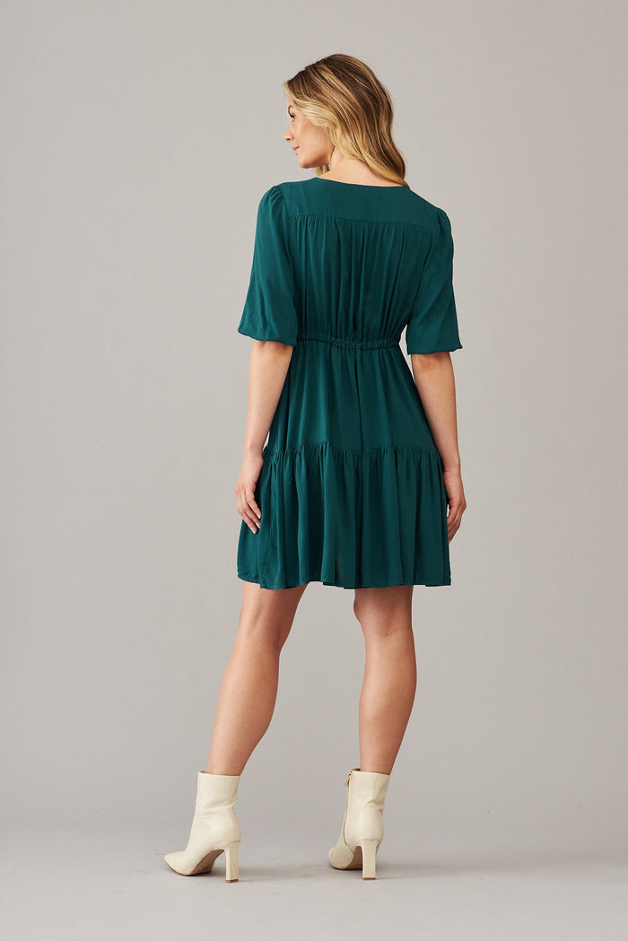 Apollo Dress In Emerald - St Frock (Dev)