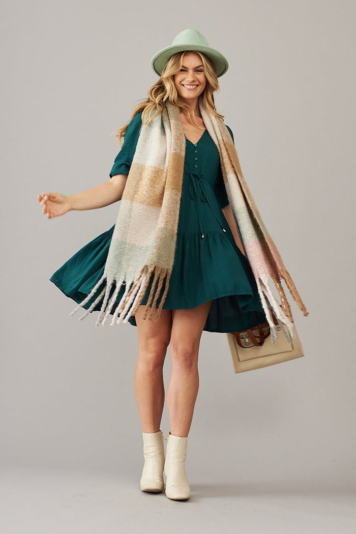 Apollo Dress In Emerald - St Frock (Dev)