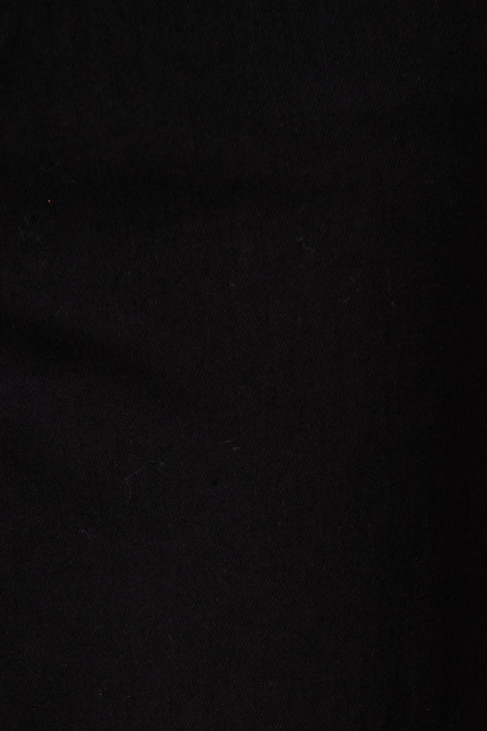Waverley Denim In Black Cotton Blend - fabric