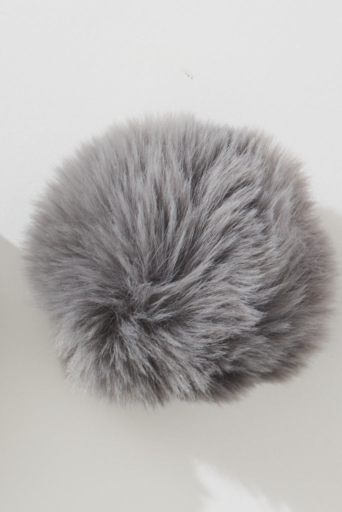 August + Delilah Figuera Knit Beanie In Grey Sequin - St Frock (Dev)