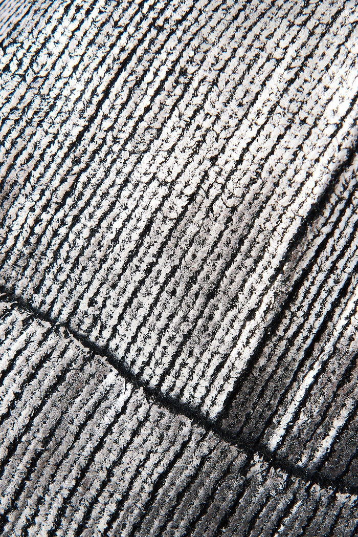 August + Delilah Interlaken Knit Beanie In Silver - St Frock (Dev)