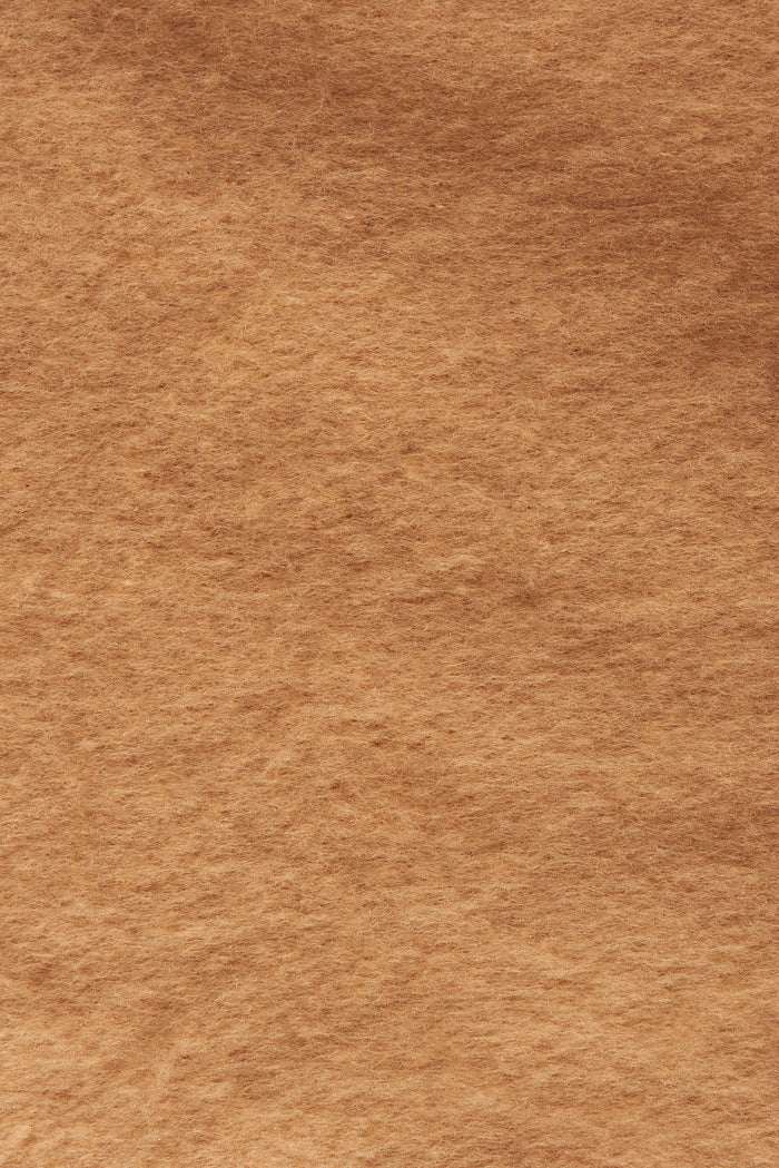 August + Delilah Zurich Knit Scarf In Brown - fabric