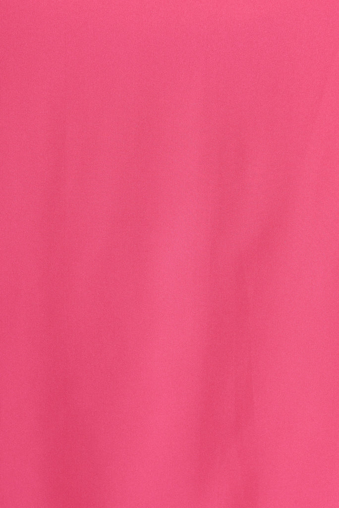 Blossom Midi Dress In Fuchsia - fabric