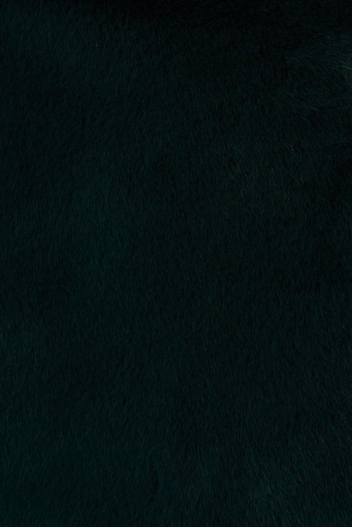 Cher Faux Fur Jacket In Emerald - St Frock (Dev)