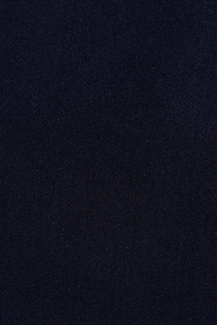 Prato Coat In Navy - fabric