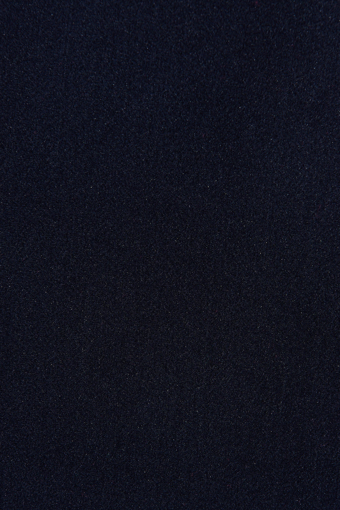 Prato Coat In Navy - fabric