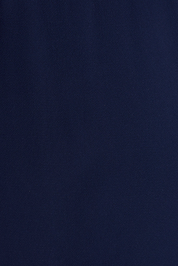 Jemimah Midi Dress In Navy - fabric