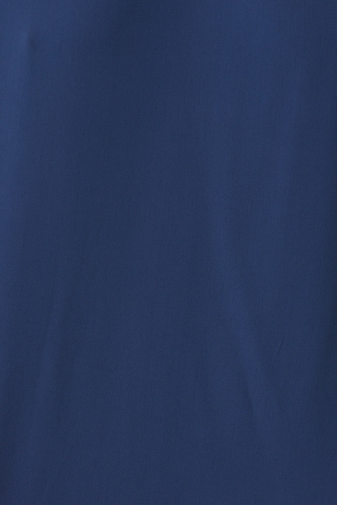 Jina Top In Blue - fabric