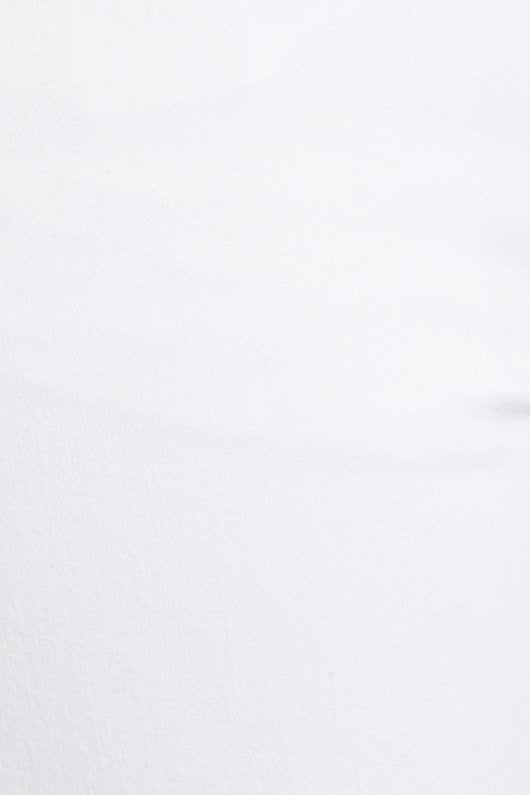 Brooklyn Mid Rise Jeans In White Denim - St Frock (Dev)